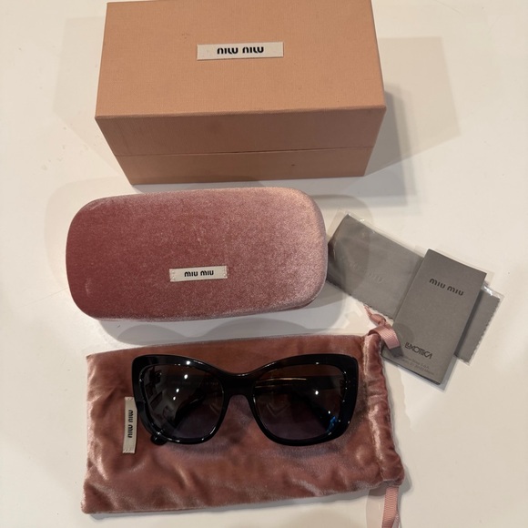 Miu Miu Brown Sunglasses